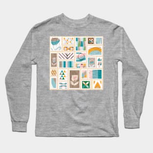 Snail Mail Beige Long Sleeve T-Shirt